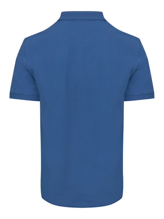 Contrast Pique Polo Herrenbluse Kurzarm Ραφ