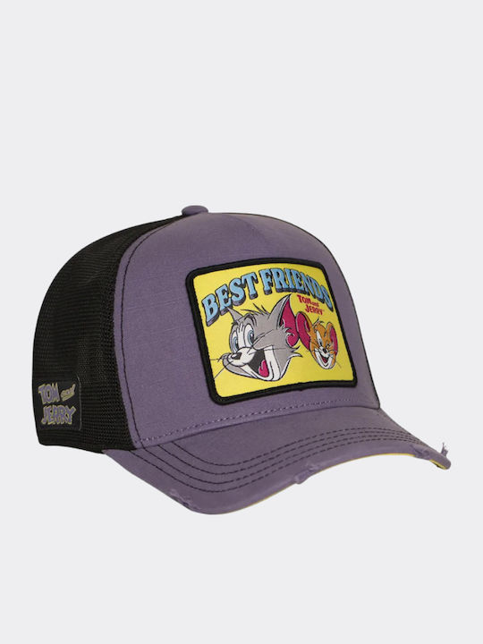 Capslab Tom Jerry Unisex Kappen Lila