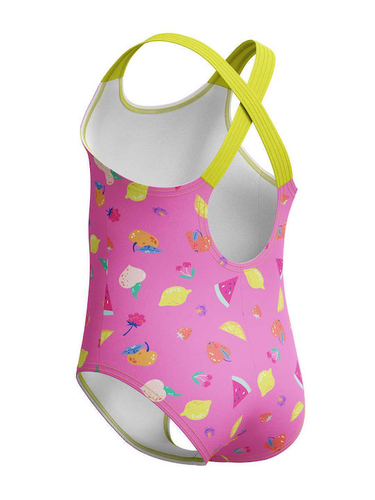 Speedo Детски Цял Бански Pink