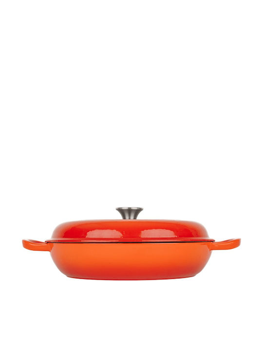 Lätt Home Tiefe Gusseisen Töpfe aus Gusseisen 3,2l / 30cm