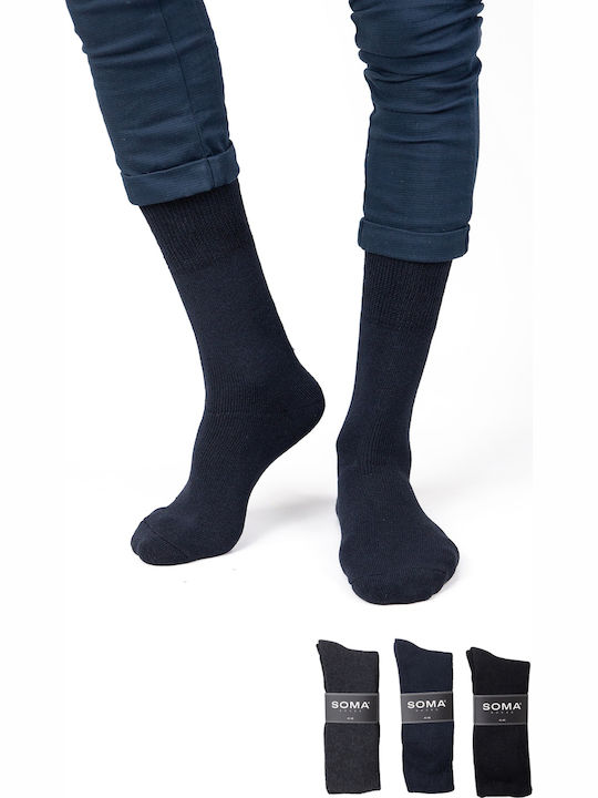 Soma Socks Casual Șosete Bărbătești Multicolore 3Pack Soma Socks Casual Șosete Bărbătești Multicolore 3Pack