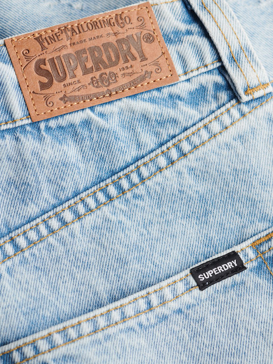 Women's Jean Shorts Azure Pale Blue
