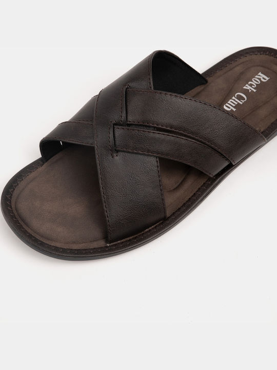 Men's Sandals in Brown Colour