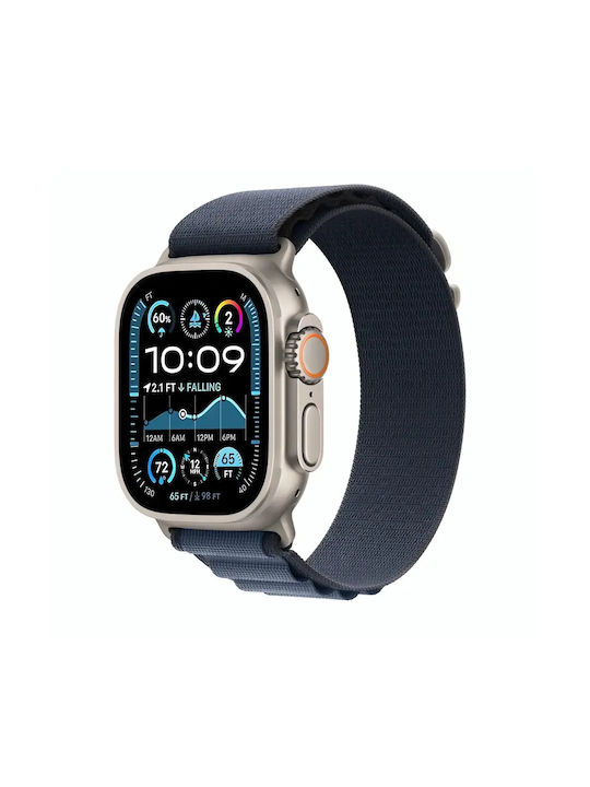 Tech-Protect Nylon Pro Apple Watch 6 7 8 9 10 11 Se Ultra 1 2 3 44 45 46 49 mm Marineblaue Tragbare Bänder