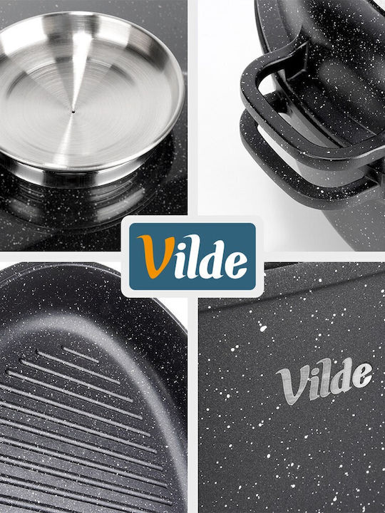 Vilde Γάστρα Οβάλ με Γυάλινο Καπάκι 39cm