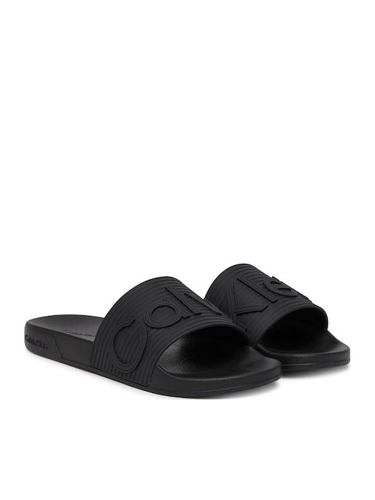 Calvin Klein Slides Μαύρα