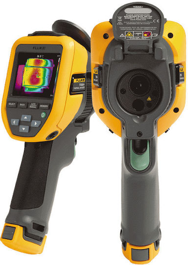 Fluke TiS55 Ръчна термокамера с дисплей 3.5" за температури от -20°C до 550°C