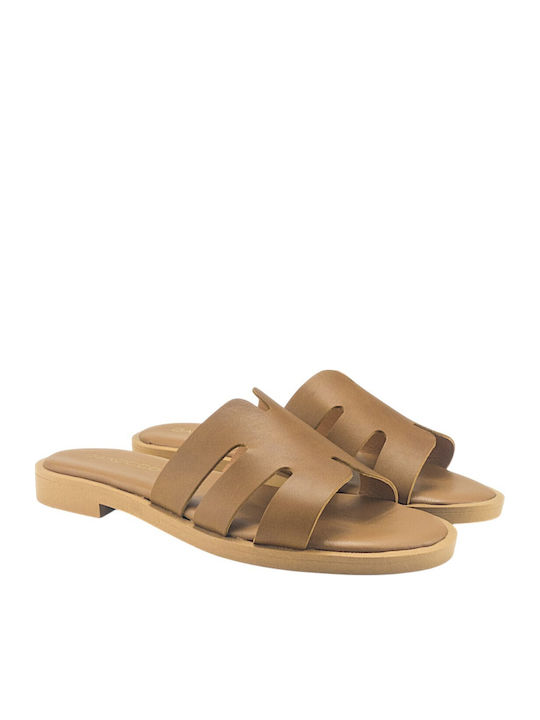 Women's Flat Sandals Brown