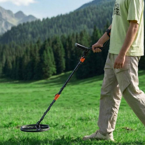 Vevor DPJSTCQJB10ID7GHN001V9 Metal / Gold Detektoren für Boden mit Erkennungstiefe 25.4cm und Wasserdichte Spule