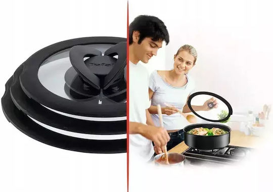 Tefal Ingenio Капак за Пот Стъклен 6 Бройки L9846653