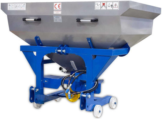 Graecus L1000H Distribuitor Pe Roți De Semințe / Îngrășăminte Cu Capacitate De 150kg