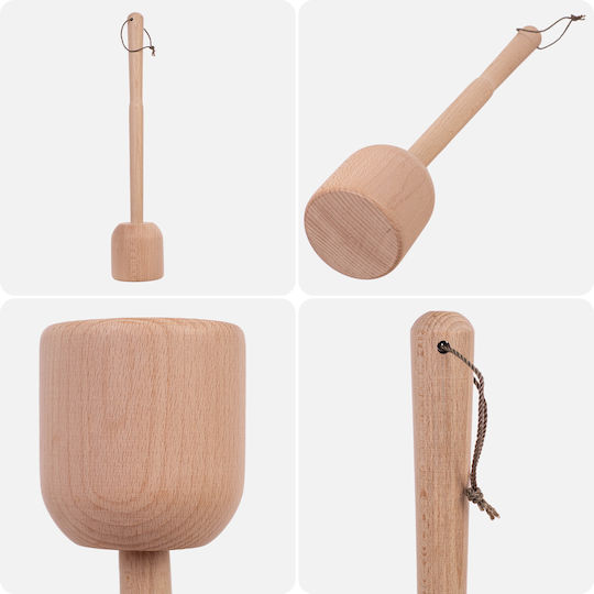 Kadax Pestle și Mortar Din Lemn 31.5cm