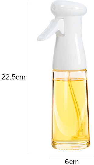 Δοχείο Λαδιού Σπρέι Γυάλινο 210ml
