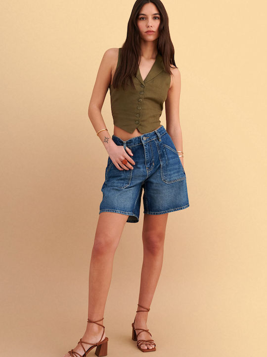 Green Women's Vest