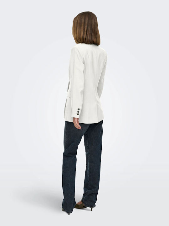 Only Langes Damen Blazer Cloud Dancer Only Langes Damen Blazer Cloud Dancer