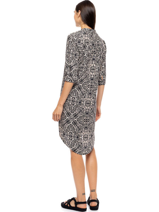 Pink Label Damenbademode Beiges Kaftan
