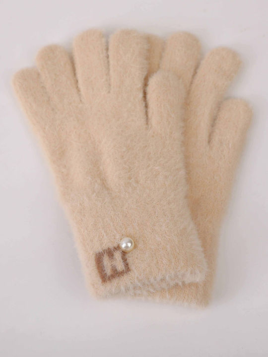 Schwarze Damen Handschuhe