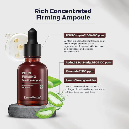 Centellian24 PDRN Firming Soothing & Anti-aging Ampoule Face Serum with Retinol for Lifting & Firming 30ml