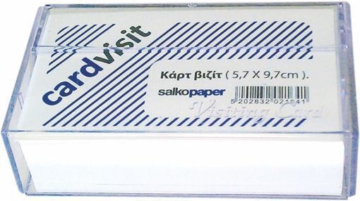 Salko Paper Business Card White Cards in Box 2164