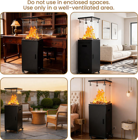 LPG-Ofen mit Leistung 13kW