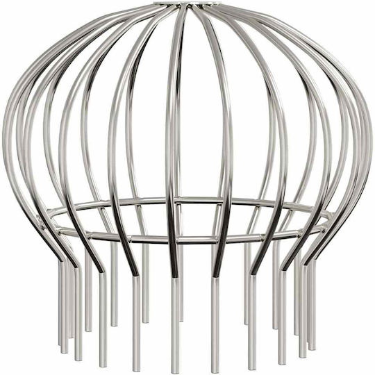 Vidaxl Φύλλο Προστασίας Γαμμάτων 2 Pcs Ασημί 160 Mm Ανοξείδωτο Ατσάλι