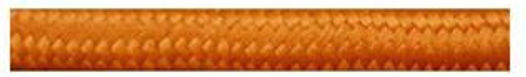 Eurolamp Fabric Cable 2x0.75mm² in Orange Color 50m 147-13300
