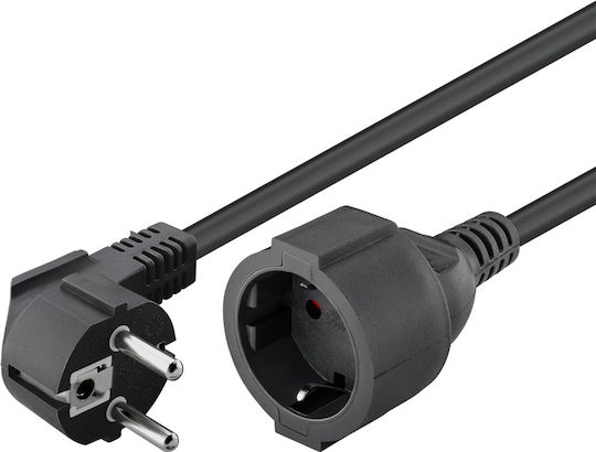Goobay 1 Platz mit Kabel 2m Schwarz