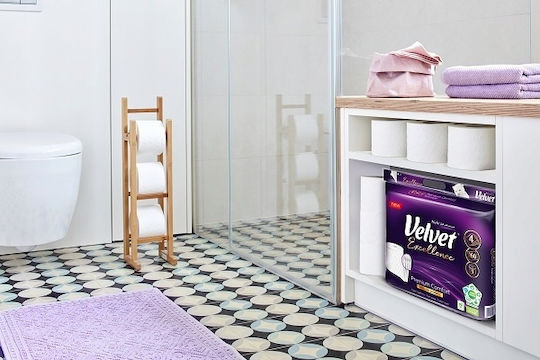 Velvet Toilettenpapier 9 Rollen 4 Lagen