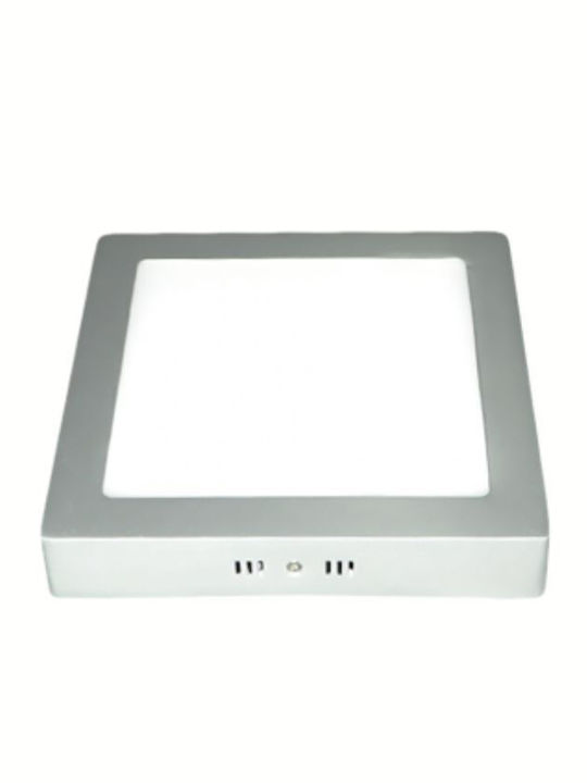 Atman Pătrat În aer liber Panou LED Putere 20W cu Alb Rece Lumini 22x22cm.