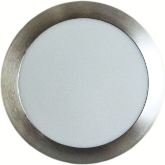 Atman Round Recessed LED Panel 20W with Natural White Light 4000K 22cm