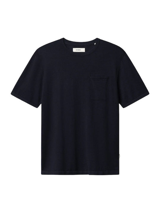 Bluza Tricou Cu Mânecă Scurtă Albastru Marin