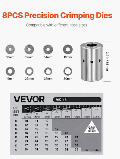Vevor Portable Hydraulic Tube Bender