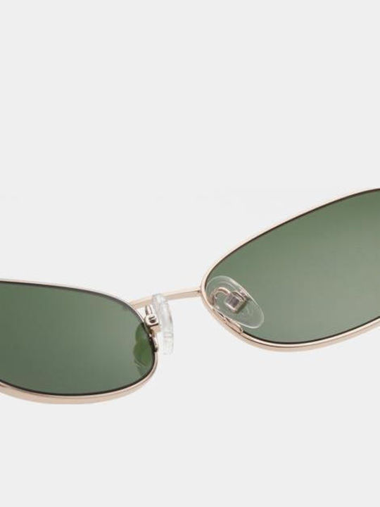 A.Kjaerbede Unisex Sunglasses with Gold Frame KL2508-007