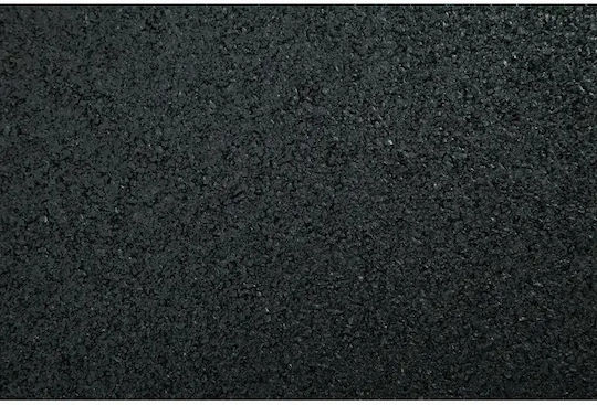 Beka Sport Rubber Gym Exercise Equipment Floor Mat Black 100x50x1.5cm
