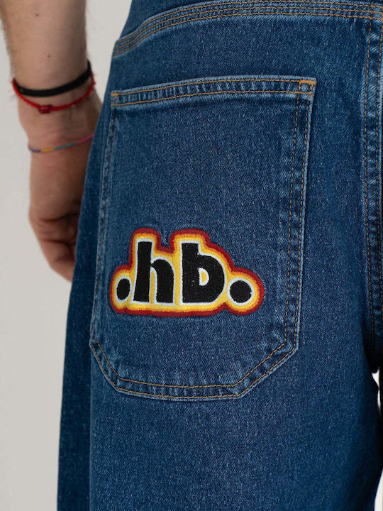 X-tra Pantaloni Scurți Bărbați Denim Albastru