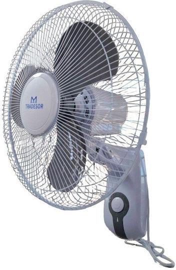 Set of 2 Wall-mounted Fans Fb40 16" 214067