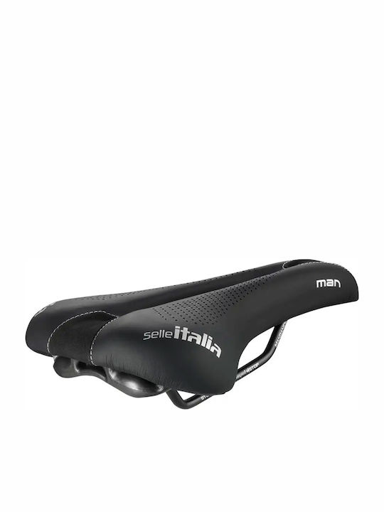 Selle Italia Black Bicycle Saddle with Gel