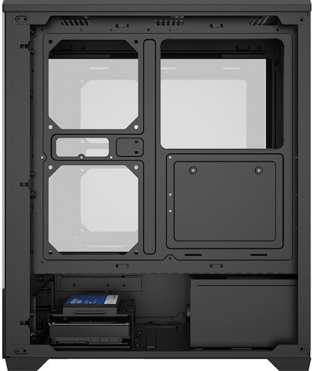 Darkflash C365 Gaming Midi Tower Computer Case with Side Window Black