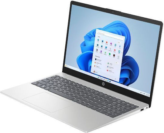 HP 15-fd0052nv 15.6" FHD (Kern i5-1334U/16GB/512GB SSD/W11 Startseite) Natural Silver (US Tastatur)