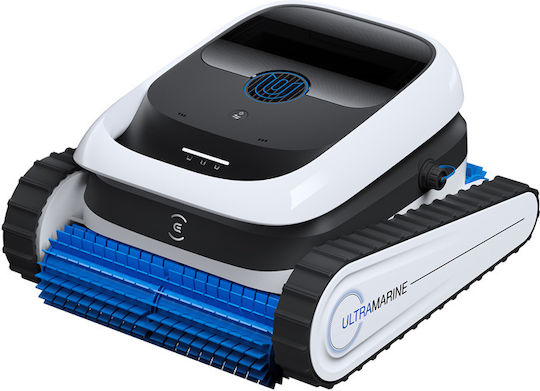 Ecovacs Ultramarine P1 Wireless Robotic Pool Cleaner Bottom Walls Waterline