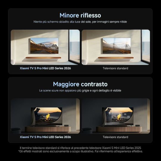 Xiaomi Smart Televizor 55" 4K UHD Mini LED S PRO HDR (2026) ELA6300EU