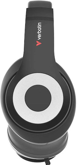 Verbatim TruSound Auf dem Ohr Multimedia-Kopfhörer mit Mikrofon und USB-C Konnektivität