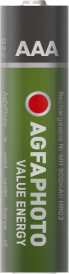 AgfaPhoto Baterii Reîncărcabile AAA Ni-MH 900mAh 1.2V 4buc