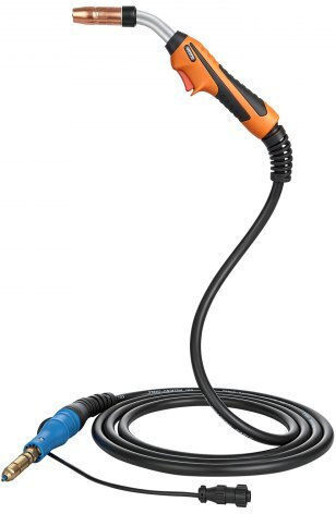 Vevor 250a Mig Welding Gun 4.57m Cable Replacement Miller Mdx-250 11pcs Mig Welding Contact Tips