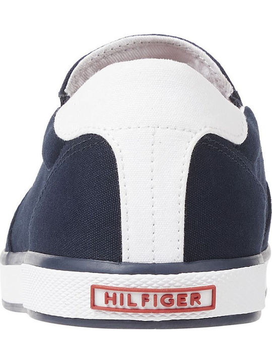 Текстилни Мъжки Slip-On Сини