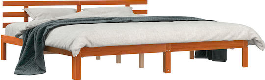 Κρεβάτι King Size για Στρώμα 200x200cm Κεραμιδί Κρεβάτι King Size για Στρώμα 200x200cm Κεραμιδί