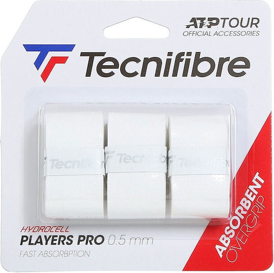 Tecnifibre Overgrip Weiß 3 Stück