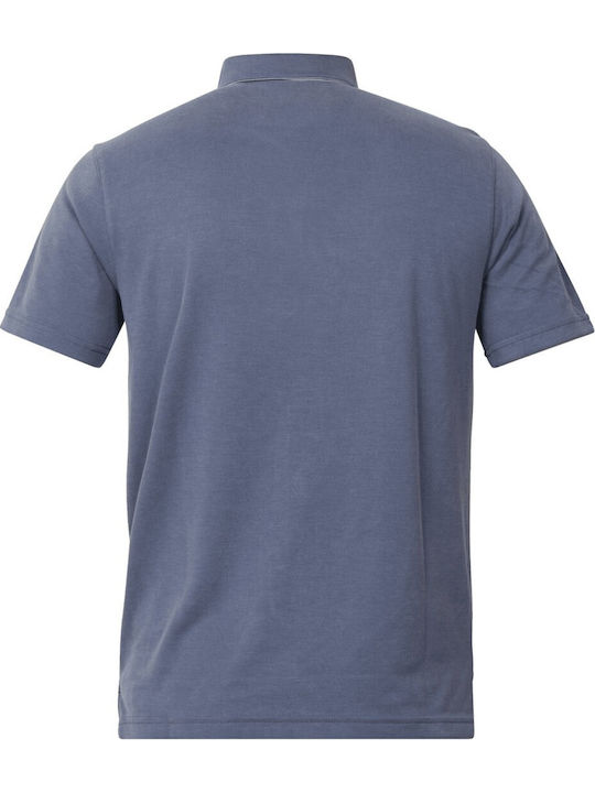 Mountain Polo Short Sleeve Light Blue Blouse