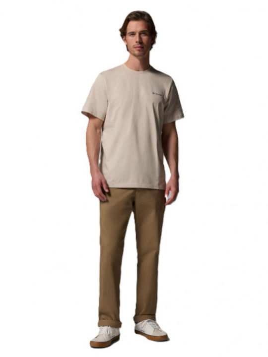 Csc Logo Back T-shirt Beige