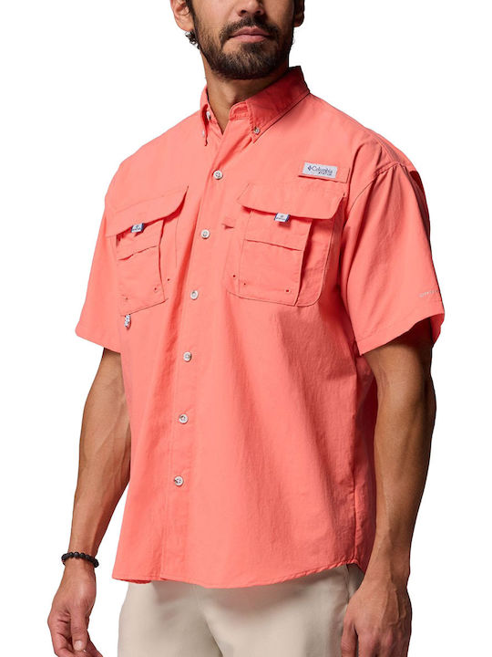 Bahama Ii Short Sleeve Shirt Orange